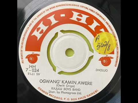 Ogwang' Kamin Awere - Kajulu Boys Band