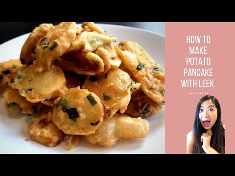 Crispy Potato Pancake with Leek | 10 minutes recipe | Easy and Quick Breakfast and Snack Recipe