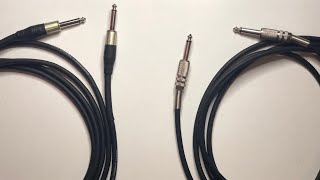 Video thumbnail for 🧐 Cable artesanal armado Vs. de “marca” Stagg barato-comparativa plug #shorts cable de guitarra 🎸 by Octavio Caruso Guitarra