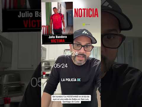 Un hombre Muere 4$3&1n4d0 en Una valla de gallos en San Luis, Santiago de Cuba