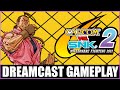Capcom VS SNK 2 Dreamcast Gameplay Chun Li Morrigan Mai