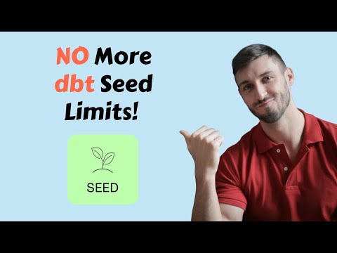 Stop Using dbt seed for Large Files: Load Big CSV/JSON/Parquet with Cloud Storage | External Source