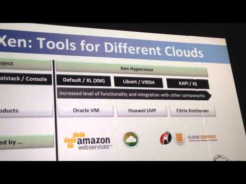 Xen: FOSS Hypervisor for the Cloud