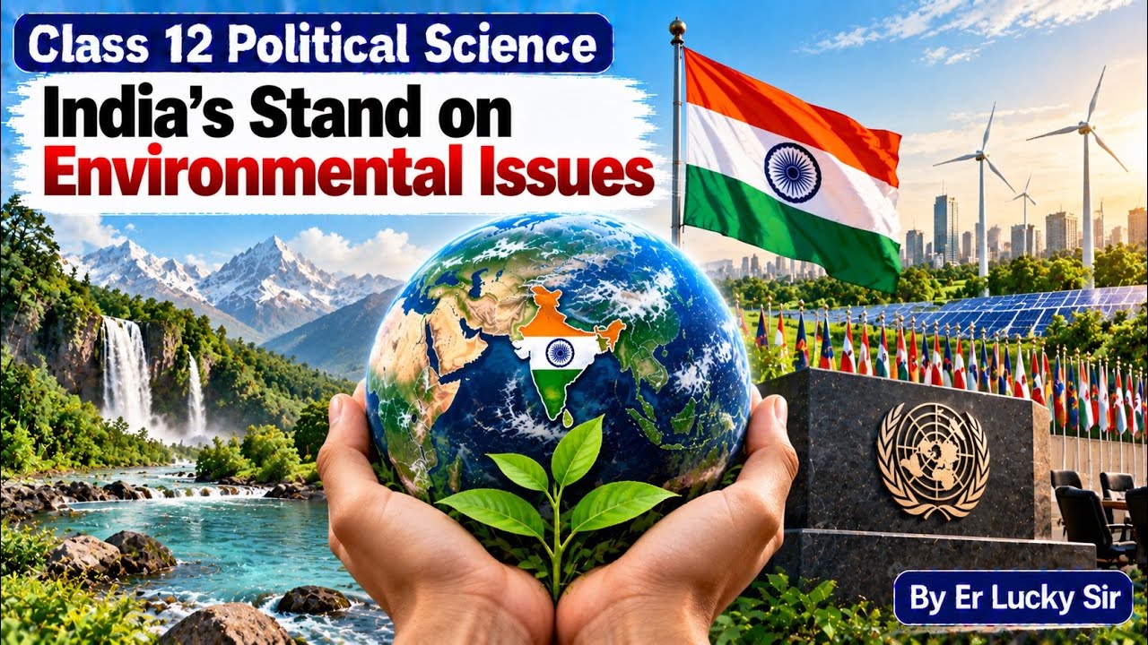 India's Stand on Environmental Issues - Class 12 Political Science