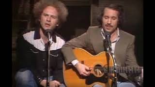 Flowers Never Bend w/ The Rainfall : Simon &amp; Garfunkel 1966 - Original Version