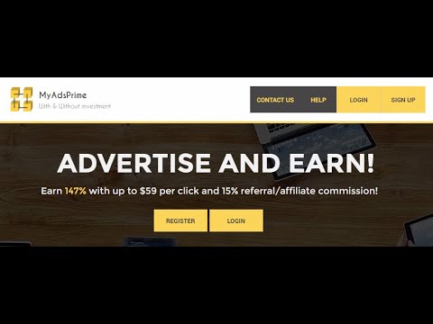 Без вложений! Myadsprime PTC 2019 2020 $$ мин  вывод от 5 $