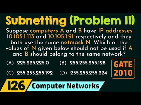 Subnetting Solved Problem 11