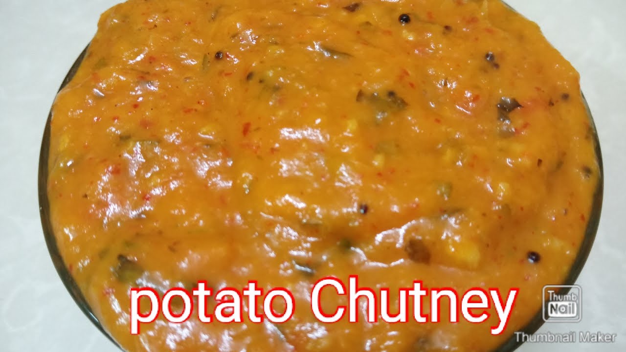Potato Chutney / Easy Chutney Recipe / Chutney Recipe in Tamil