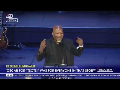 RIP Presley Chweneyagae That boy liked to play Kenneth Nkosi