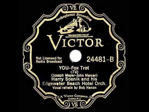 1933 Harry Sosnik - You (Bob Hannon, vocal)