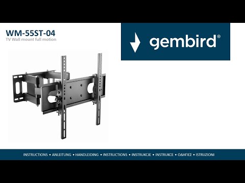 Gembird WM-55ST-04 Black