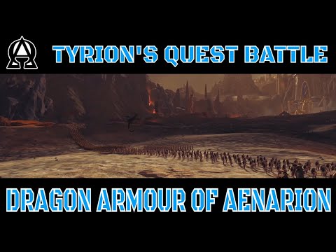 Tyrion's Quest Battle Dragon Armour Of Aenarion [Legendary] | TOTAL WAR: WARHAMMER 2