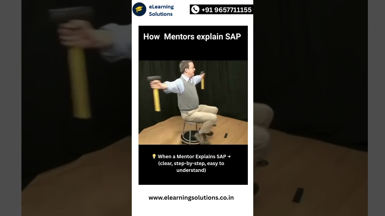 Mentor vs Manager Explaining SAP | Learn SAP with Elearning Solutions