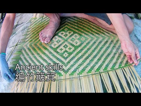 The Skill of Bamboo weaving丨 Craft technology丨Bamboo Woodworking Art