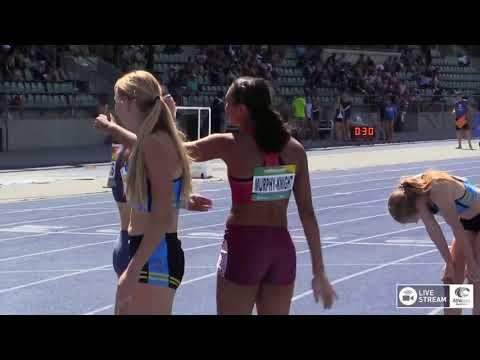 U20 Womens 400m Hurdles - Final - 2018 Australian Junior Athletics Championships