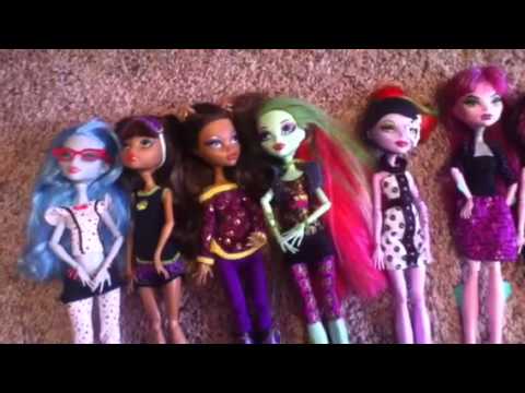 Monster high doll collection (20 dolls)