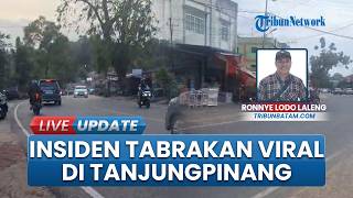 Kronologi Kecelakaan Motor vs Mobil di Kota Tanjungpinang Provinsi Kepri, Video Viral di Medsos