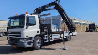 Купить бортовой грузовик DAF CF75.250 4x2 Daycab Euro3 - Open loading bed 6.14m + Hiab XS144- - Изображение 4 | Autoline KZ Бортовой грузовик DAF CF75.250 4x2 Daycab Euro3 - Open loading bed 6.14m + Hiab XS144- | Изображение 4 - Autoline