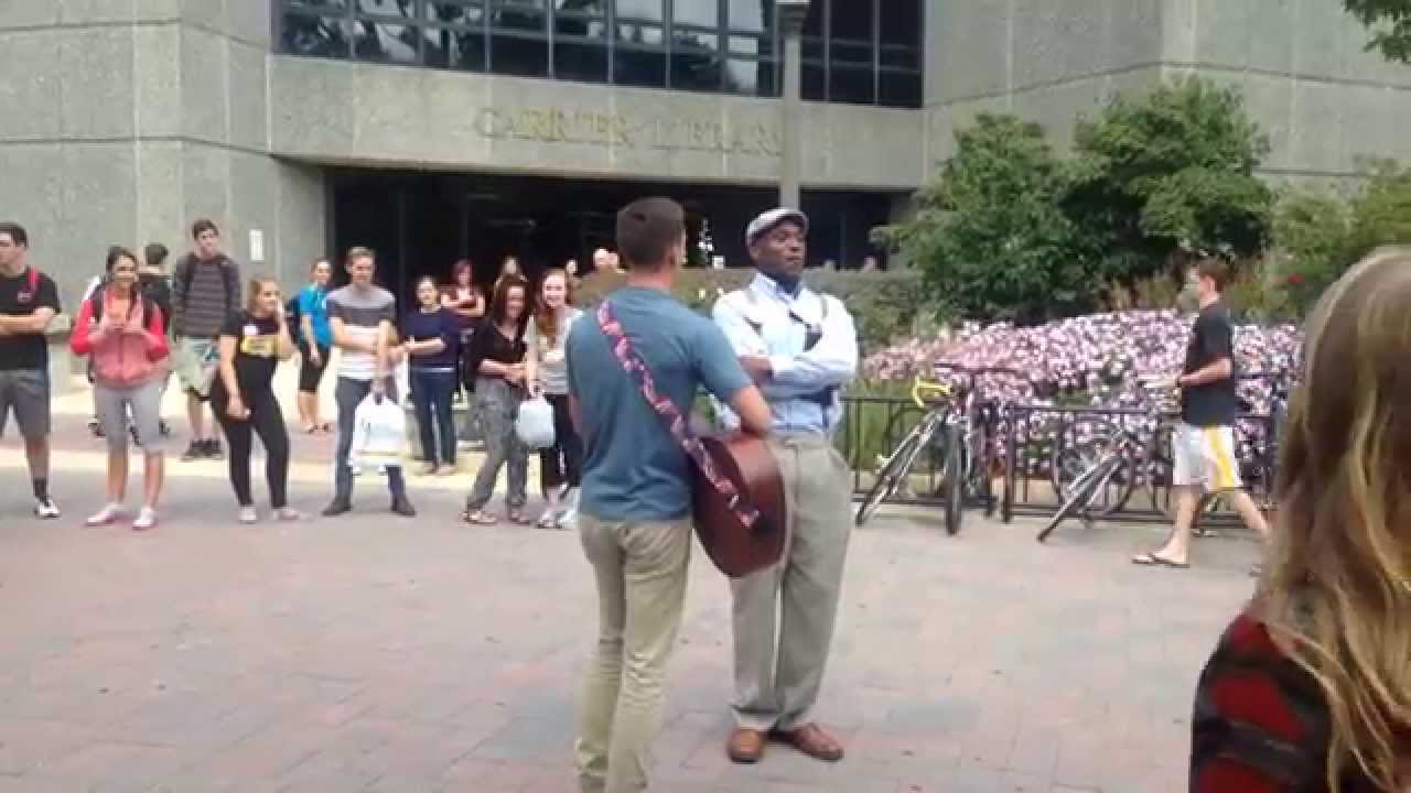Homophobic Preacher drowned out by Love and Tolerance