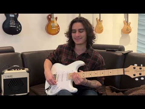 Grande Custom Guitars Grande Custom Guitar: Signed and Setup by Eddie Van Halen's luthier Paul 'Unk' Unkert 2024 - Satin White image 10
