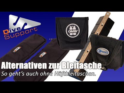 Auf der Suche nach Alternativen zur Bleitasche am Hüftgurt? Hier ein paar Ideen. | DiveSupport