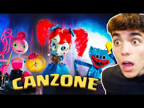 ASCOLTIAMO LA CANZONE DI HUGGY WUGGY da POPPY PLAYTIME E ALTRI MOSTRI! 😱😰