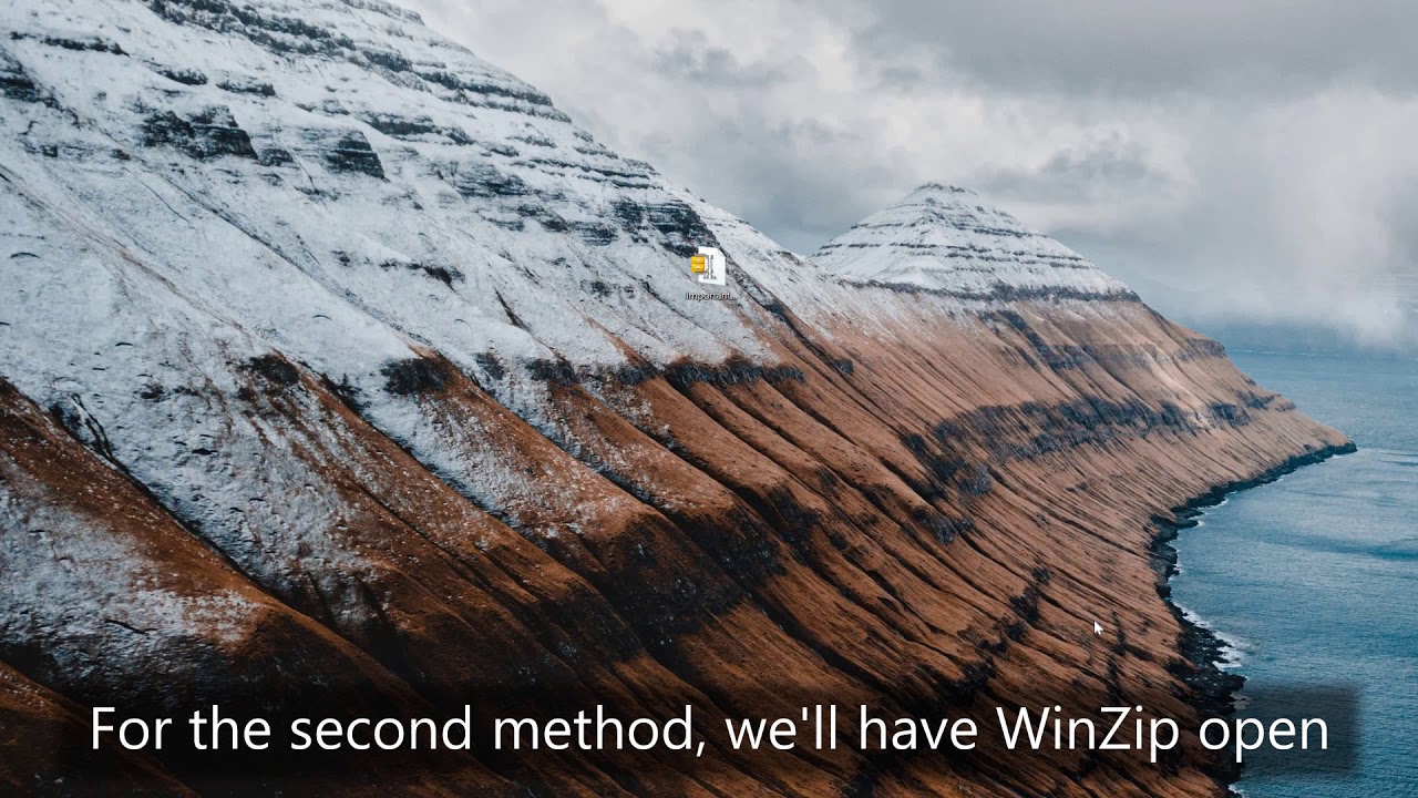 How to Unzip Files Using WinZip