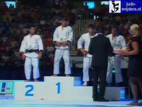 Judo 2009 Rotterdam: medal ceremony [-60kg].