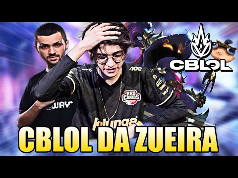 DYNQUEDO e AMIGOS fazendo AEGIS CORINGAR - CBLOL DA ZUEIRA