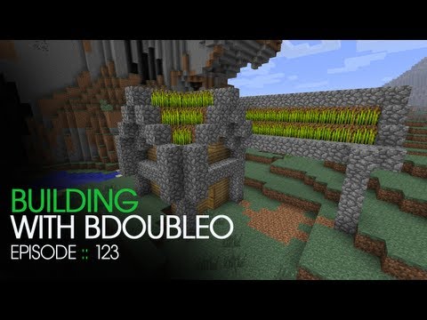 Minecraft Building with BdoubleO - Episode 123 - Straw Roofs