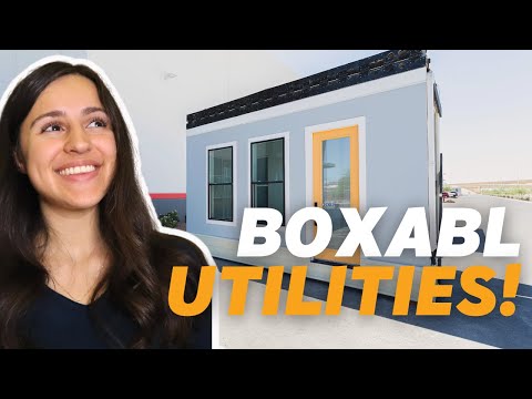 How do UTILITIES hook up to a BOXABL CASITA?