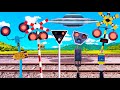 Extraterrestrial Railroad Crossing