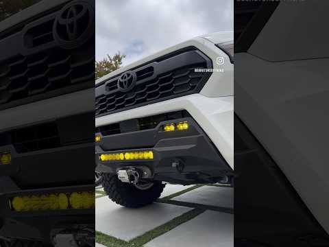 2024 TOYOTA TACOMA TRD OFFROAD ADD OFFROAD STEALTH BUMPER & SKID PLATES #88rotorsoffroad