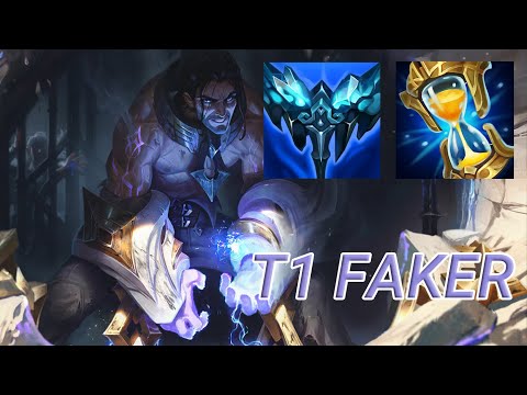 T1 Faker Sylas Mid VS Yone | KR Challenger Patch 13.21