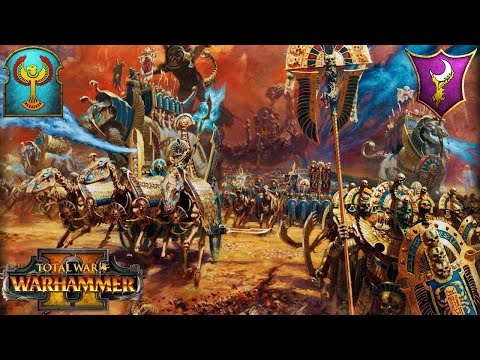 SETTRA DOES NOT SERVE - Dark Elves vs. Tomb Kings - Total War Warhammer 2