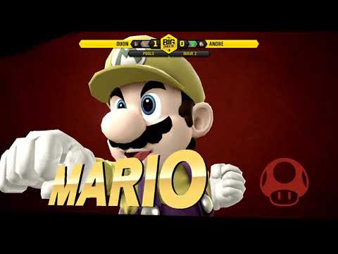The Big Cheese - Smash 4 Pools - RIOT Duon (Mario) vs Andre (Zero Suit Samus) - Wave B