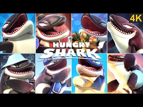KILLER WHALE ALL TRAILER & MOVIE THROUGH THE YEARS!!! (2010 - 2022) HUNGRY SHARK WORLD 4K