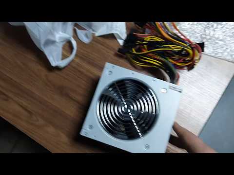 CHIEFTEC Value 400W efficacity 80p.c. ATX 12V 2.3 Cables 1x20+4PIN ATX 3xSATA 2xMolex 1x4PIN 12V 1x8PIN 6 + 2 PCIe video