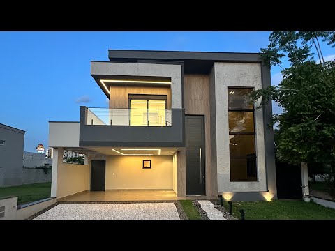 SOBRADO ALTO PADRÃO COM COZINHA GOURMET 04 SUITES SALA HOME TV NO VILA BELA LIVORNO EM PAULINIA-SP