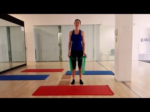 PILATES MAT CON BANDA ELÁSTICA