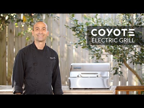 Coyote Portable Electric Grill Video