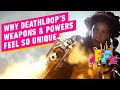 Trinkets, Powers, and Slabs: A DEATHLOOP Weapons Breakdown | IGN Fan Fest 2021