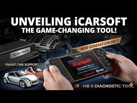 iCarsoft MB II – The Most Trusted Diagnostic Tool for Smart Owners Worldwide