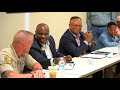 PCSO And Other Pinal County Representatives Meet With Black And Hispanic Community Leaders