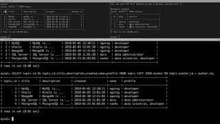 DATABASE2 MySQL - 17.JOIN