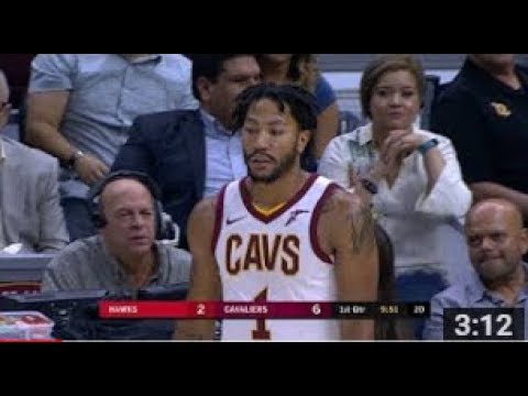 Derrick Rose Full Highlights INSANE Debut! | Hawks vs Cavaliers | Oct 4, 2017 | 2017 NBA Preseason