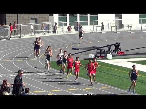 JVB 800m vs Newport 3-28-18 - Los Alamitos Boys