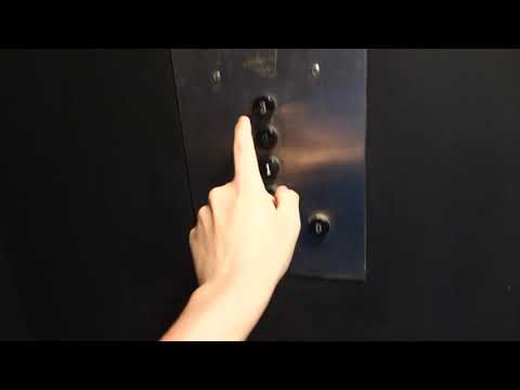 EPIC MOTOR & RELAYS on 1958 Otis Black Button Traction Elevator at 1 S. Front St., Wilmington, NC