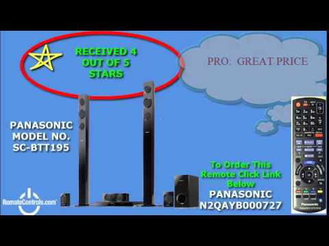 Review Panasonic Blu-Ray Home Theater System with Tall Boy Speakers 5.1-Channel Full HD 3D-SC-BTT195