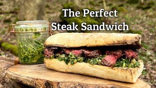 The Ultimate Steak Sandwich | Wild Garlic Salsa Verde